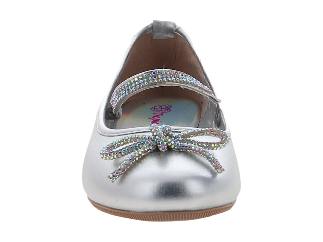 Zapatos Tropicana Plata Metálicos para Niña