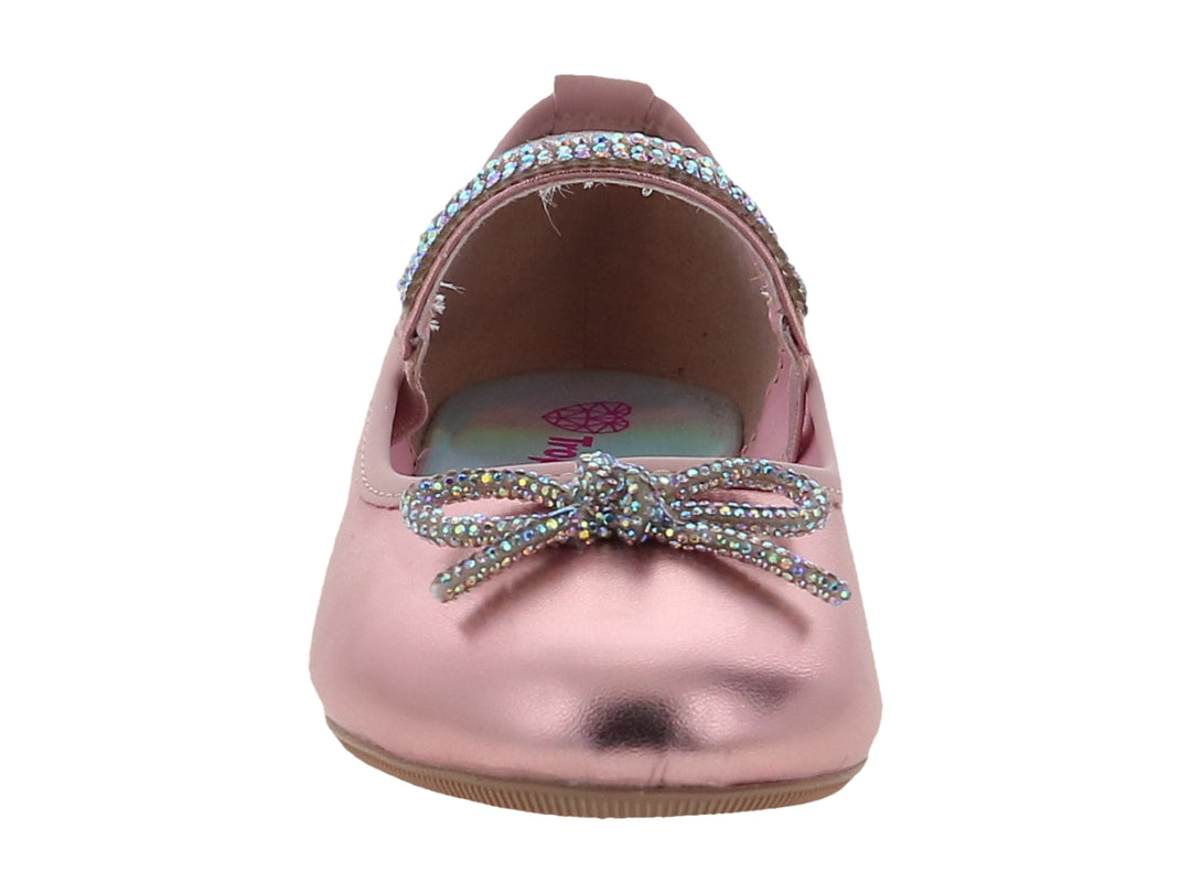 Tropicana Tenis Metálicos Rosa Claro para Niña