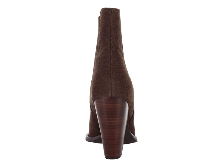 Botines Vaqueros Steve Madden Café Gamuza para Mujer