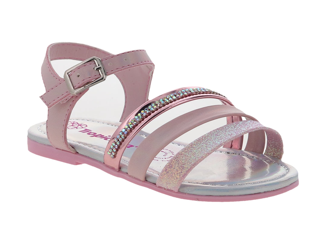Sandalias Tropicana Rosa Claro para Niña