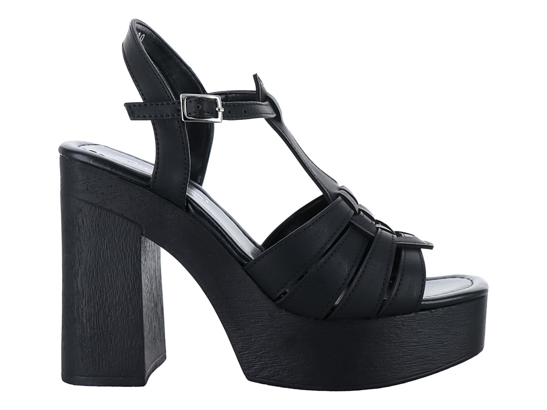 Sandalias Senties Negro para Mujer