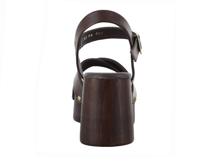 Sandalias Senties Café para Mujer