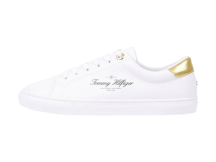 Tenis Tommy Hilfiger Graphic Court Blancos para Mujer