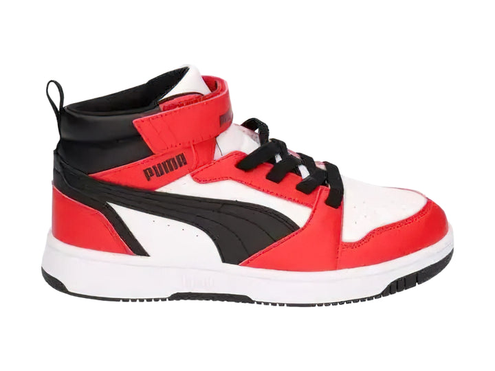 Tenis PUMA Rebound V6 Mid Multicolor para Nino