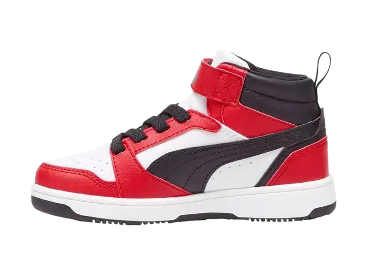 Tenis PUMA Rebound V6 Mid Multicolor para Nino