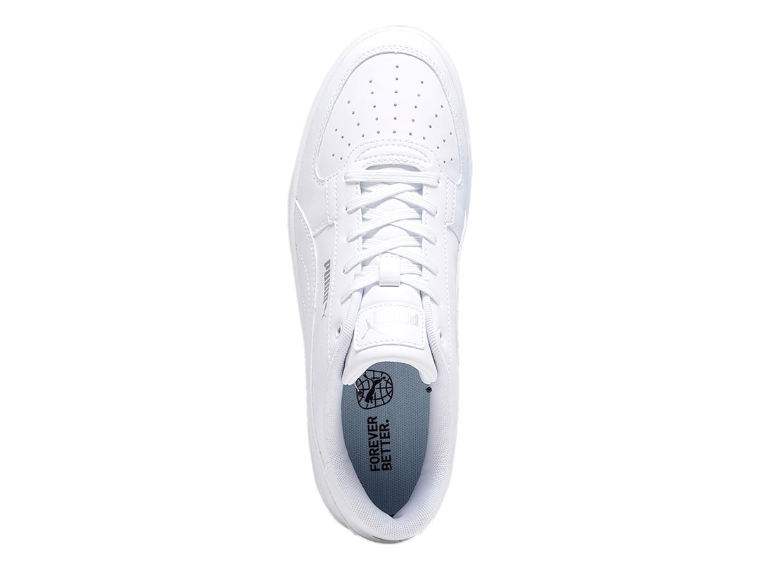 Tenis PUMA Caven 2.0 Blancos y Plateados para Mujer