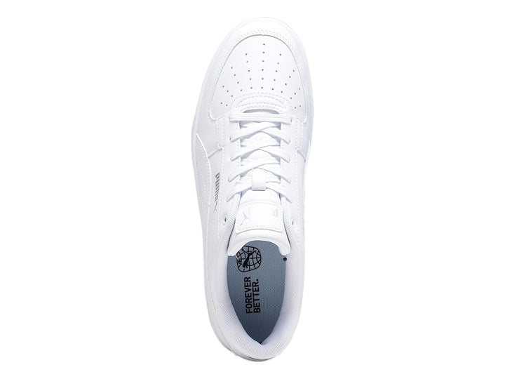Tenis PUMA Caven 2.0 Blancos y Plateados para Mujer