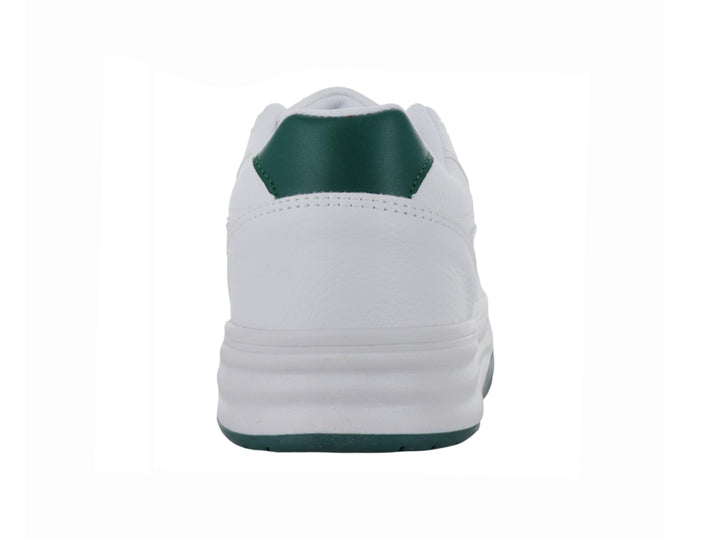 Tenis deportivos Clasben modelo Sidney en color blanco con detalles y estrella en verde.