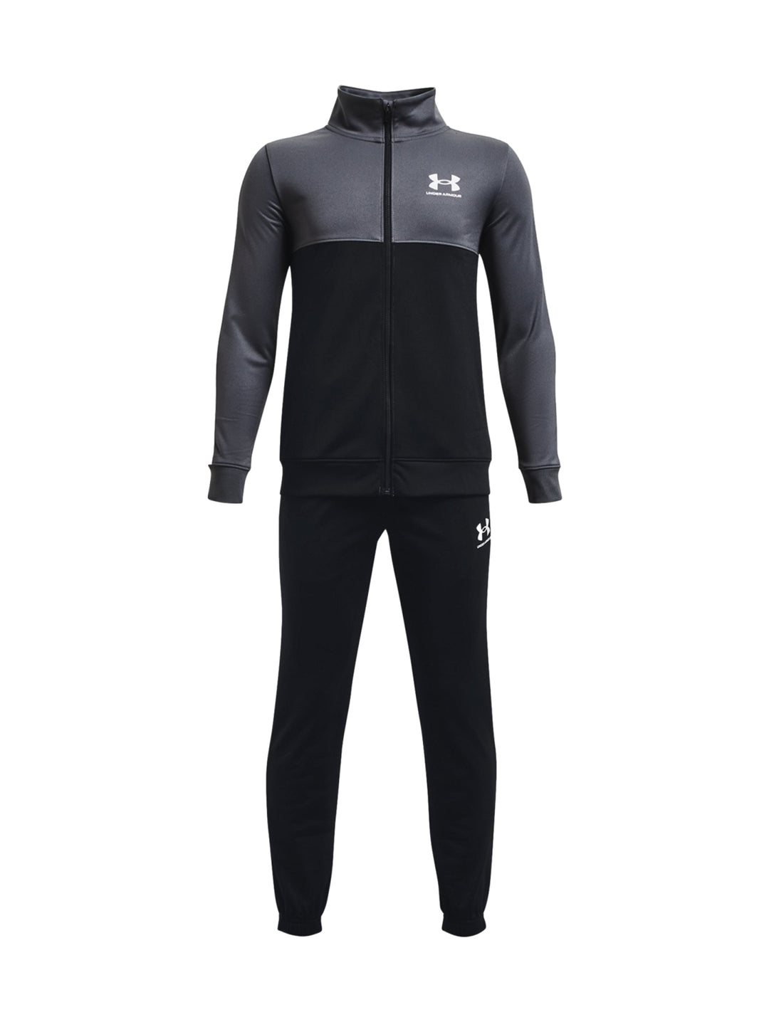 Conjunto Deportivo Under Armour Negro y Blanco para Nino