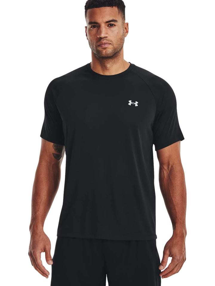 Playera Under Armour Tech Reflective Negro para Hombre