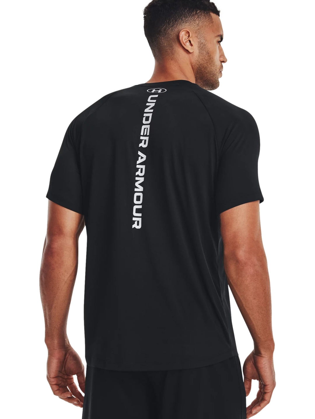 Playera Under Armour Tech Reflective Negro para Hombre