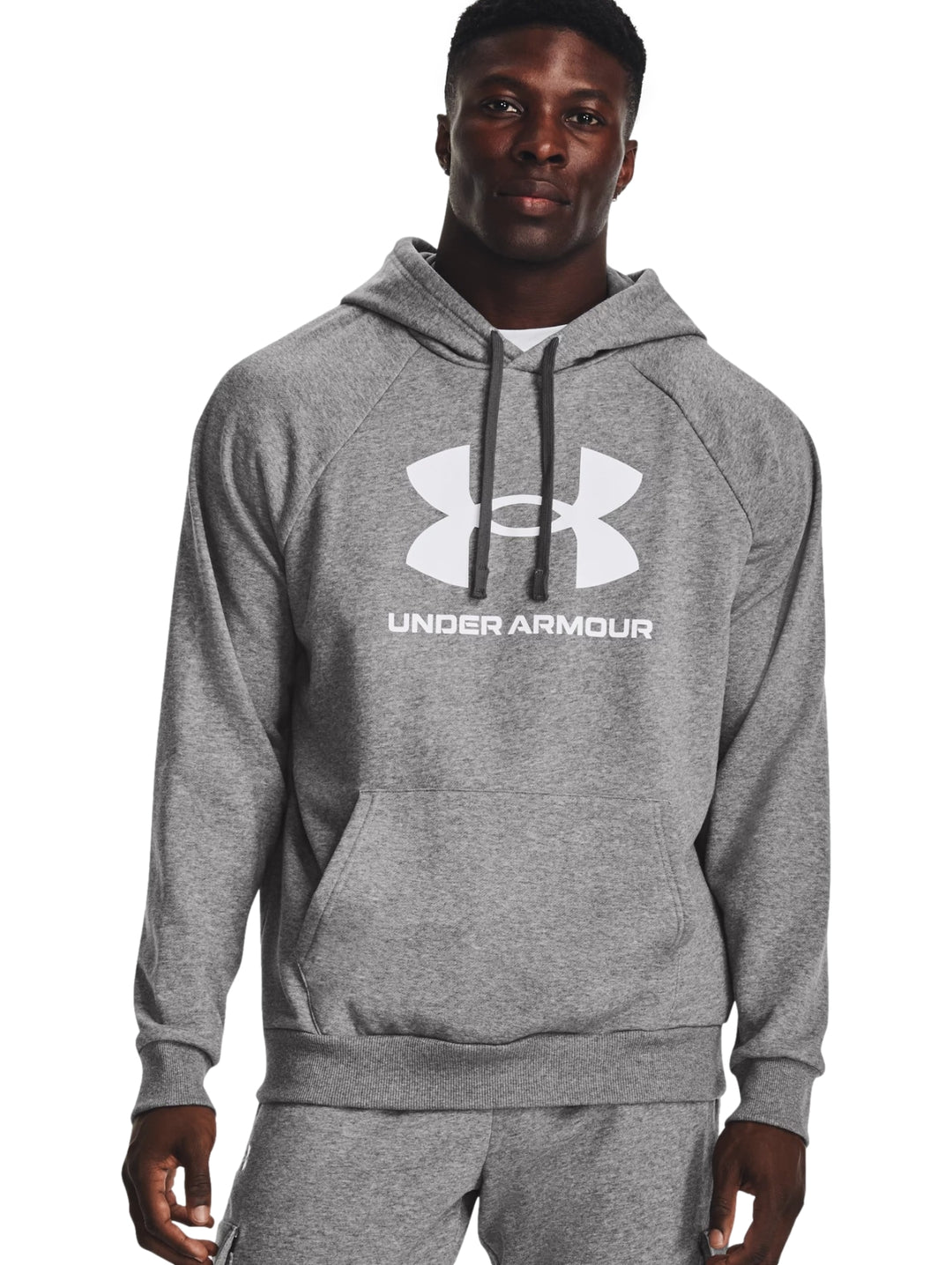 Sudadera Under Armour Rival Fleece Gris para Hombre