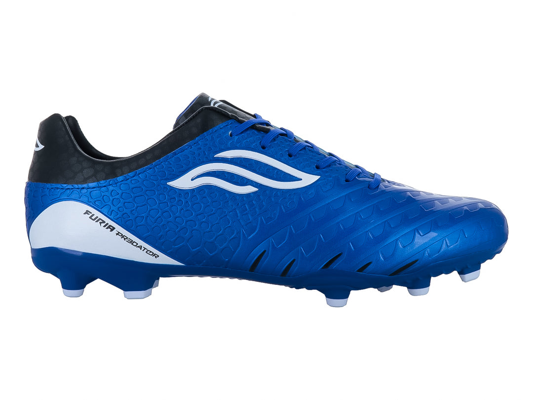 Tenis de Fútbol Furia 1910 Azul y Blanco para Hombre