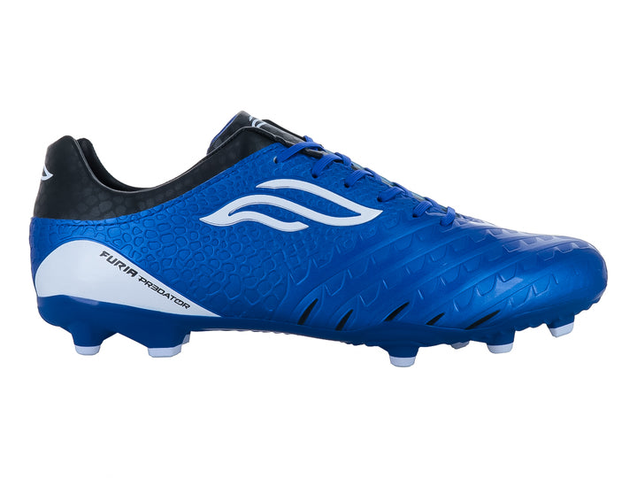 Tenis de Fútbol Furia 1910 Azul y Blanco para Hombre