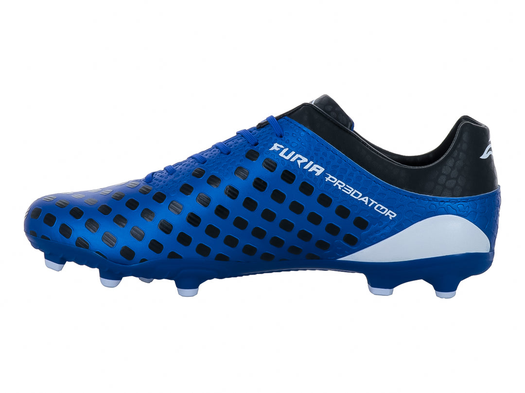 Tenis de Fútbol Furia 1910 Azul y Blanco para Hombre