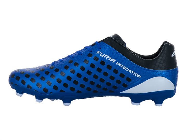 Tenis de Fútbol Furia 1910 Azul y Blanco para Hombre