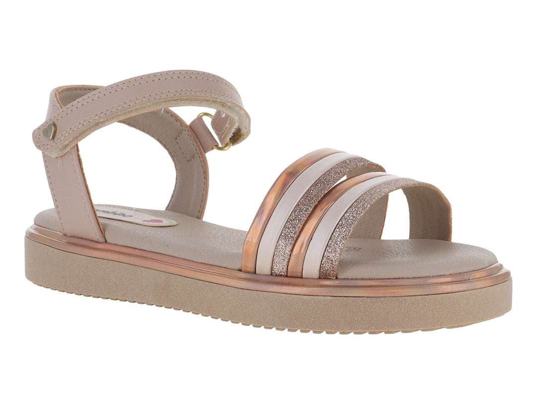 Sandalias Teen Bambino Beige para Niña