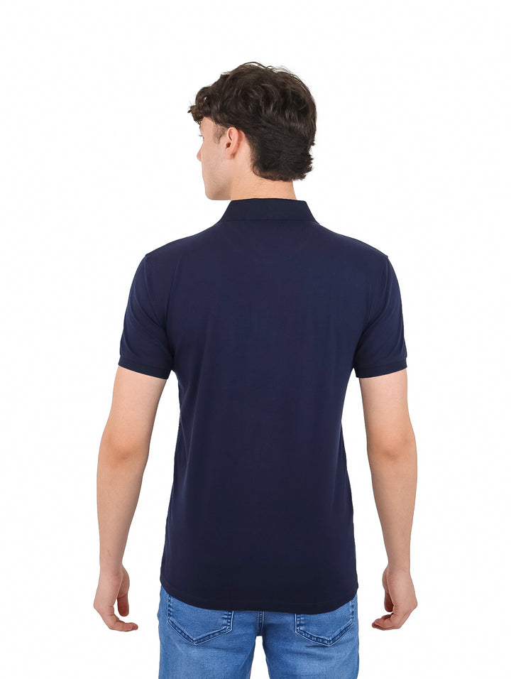 Playera Polo Pavini Azul Marino para Hombre