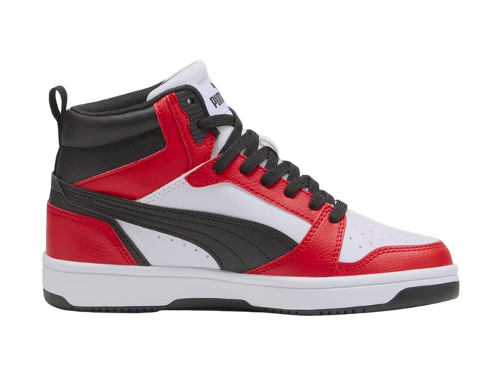 Tenis PUMA Rebound V6 Mid Multicolor para Nino