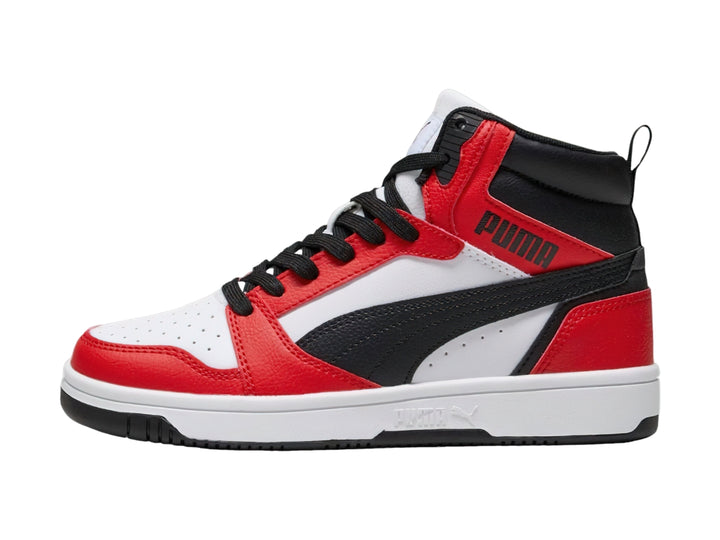 Tenis PUMA Rebound V6 Mid Multicolor para Nino