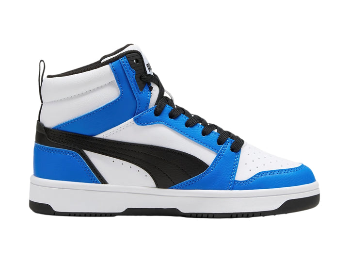 Tenis PUMA Rebound V6 Mid Multicolor para Nino