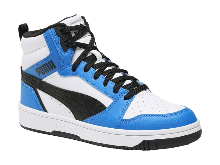 Tenis PUMA Rebound V6 Mid Multicolor para Nino
