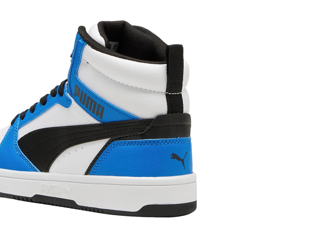 Tenis PUMA Rebound V6 Mid Multicolor para Nino