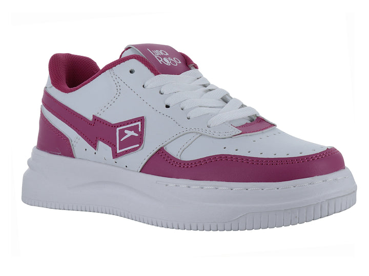 Tenis Andrax Blanco y Fiusha para Mujer
