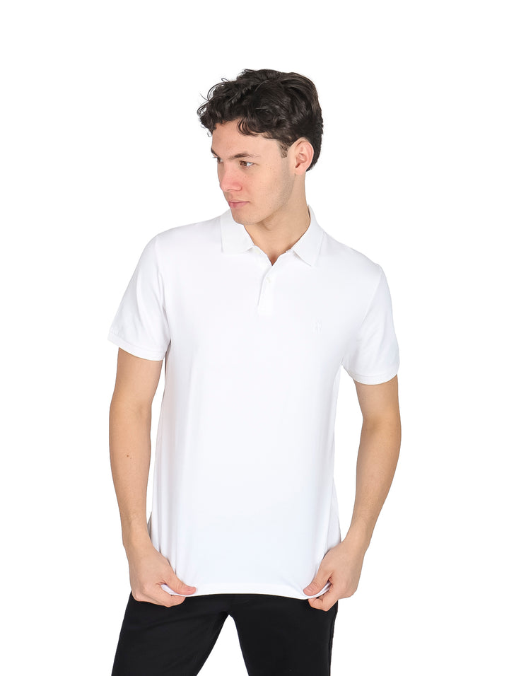 Playera Polo DKNY Blanca para Hombre