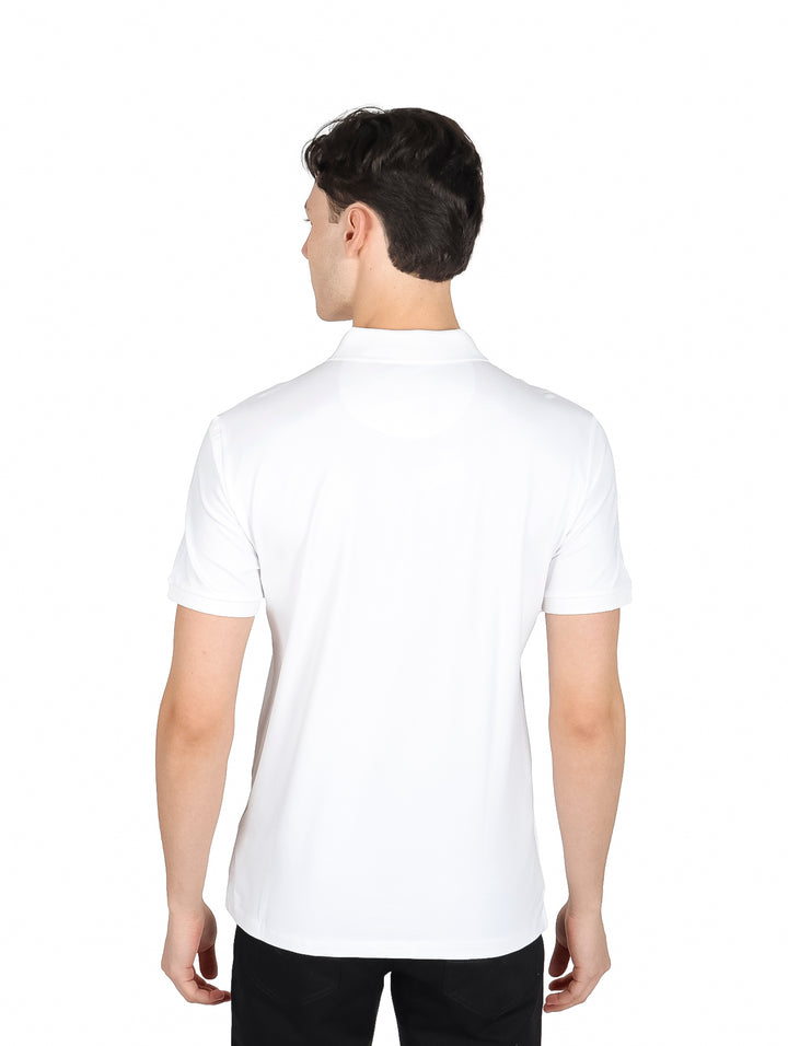 Playera Polo DKNY Blanca para Hombre