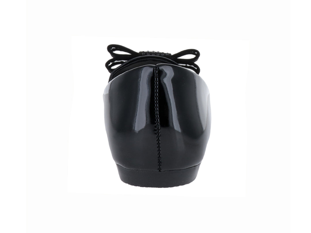 Zapatos Planos Mutante en Charol Negro para Mujer