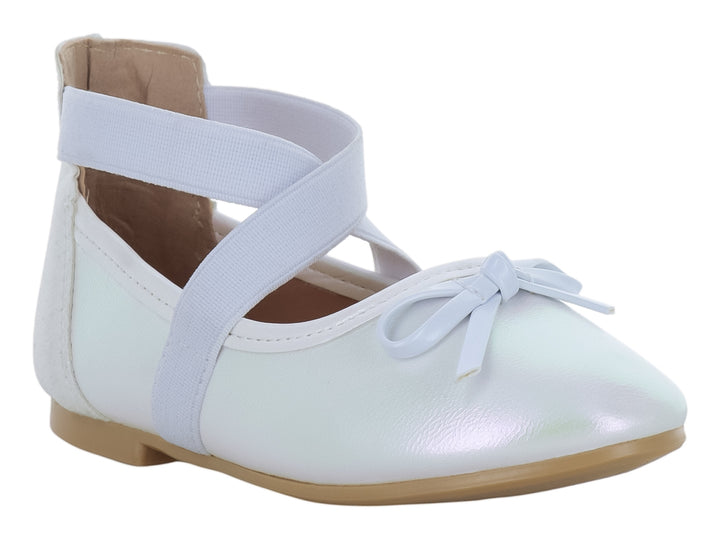 Zapatos Planos 4EVER Blancos para Niña