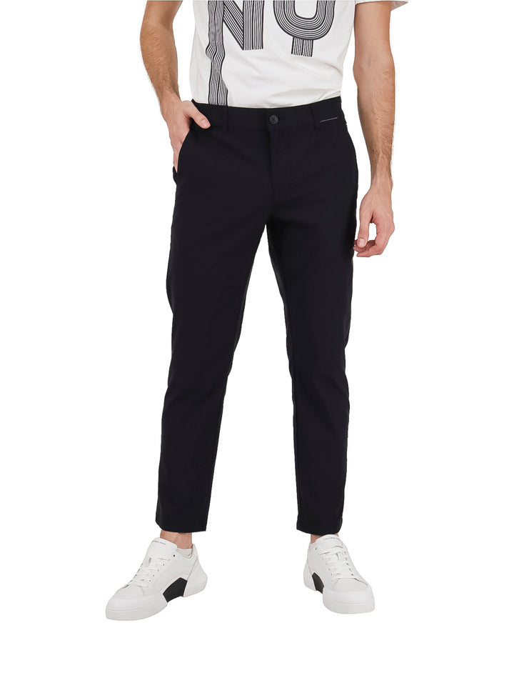 Pantalón Gabardina Stretch DKNY Negro para Hombre