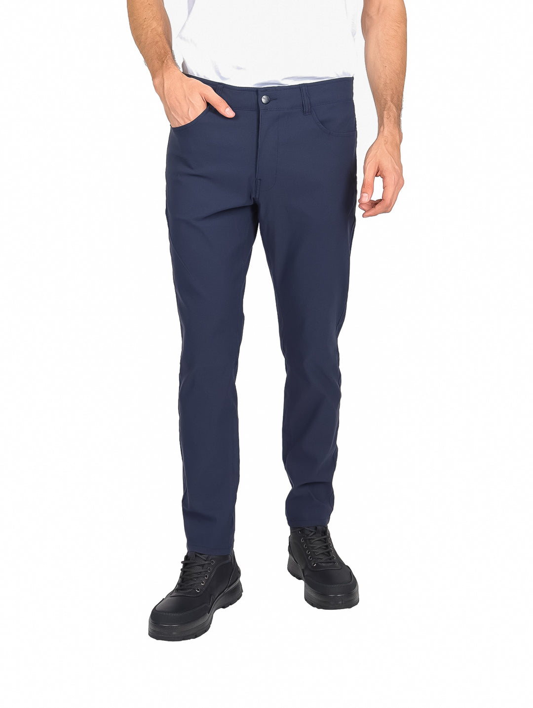 Pantalón de Gabardina DKNY Azul Marino para Hombre