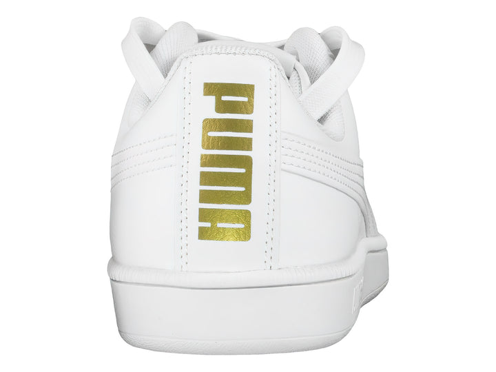 Tenis PUMA UP Blancos con Oro para Mujer