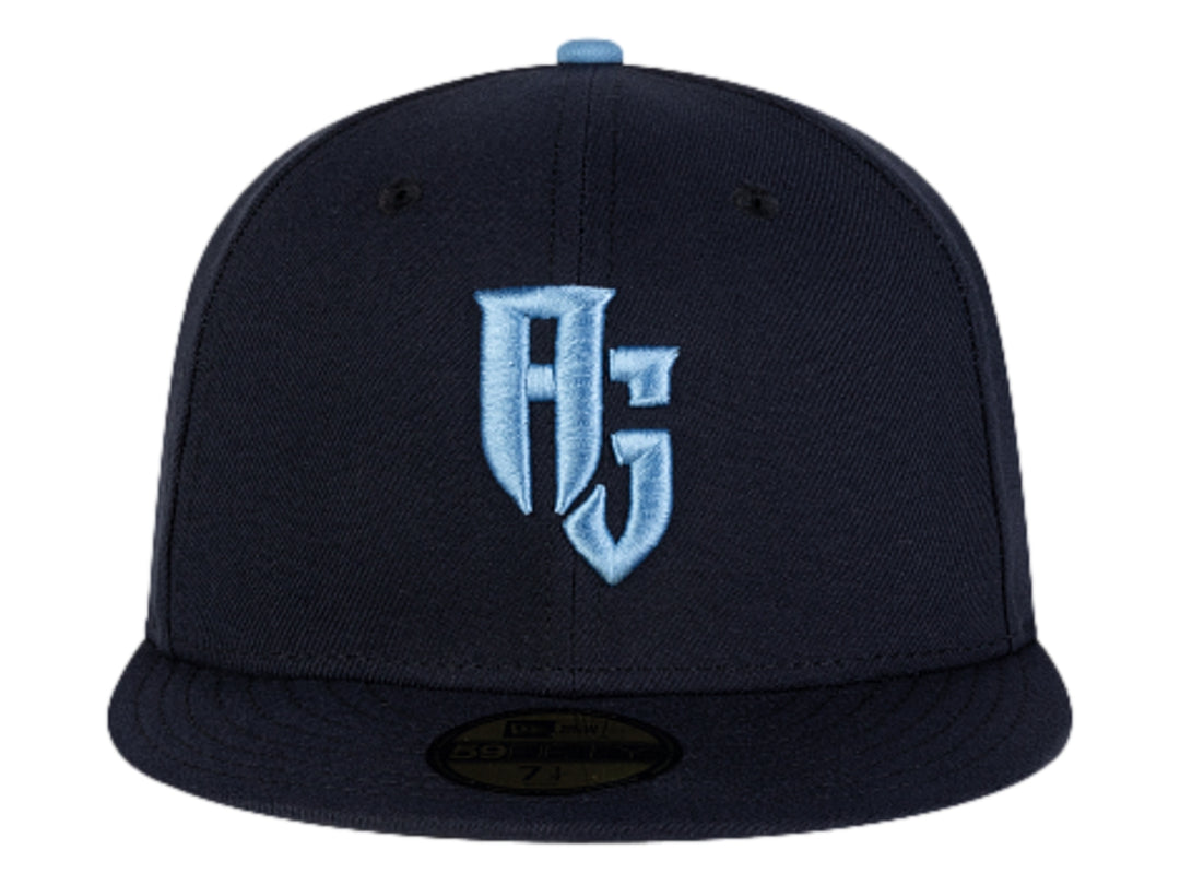 Gorra New Era Visera Plana Color Navy para Hombre
