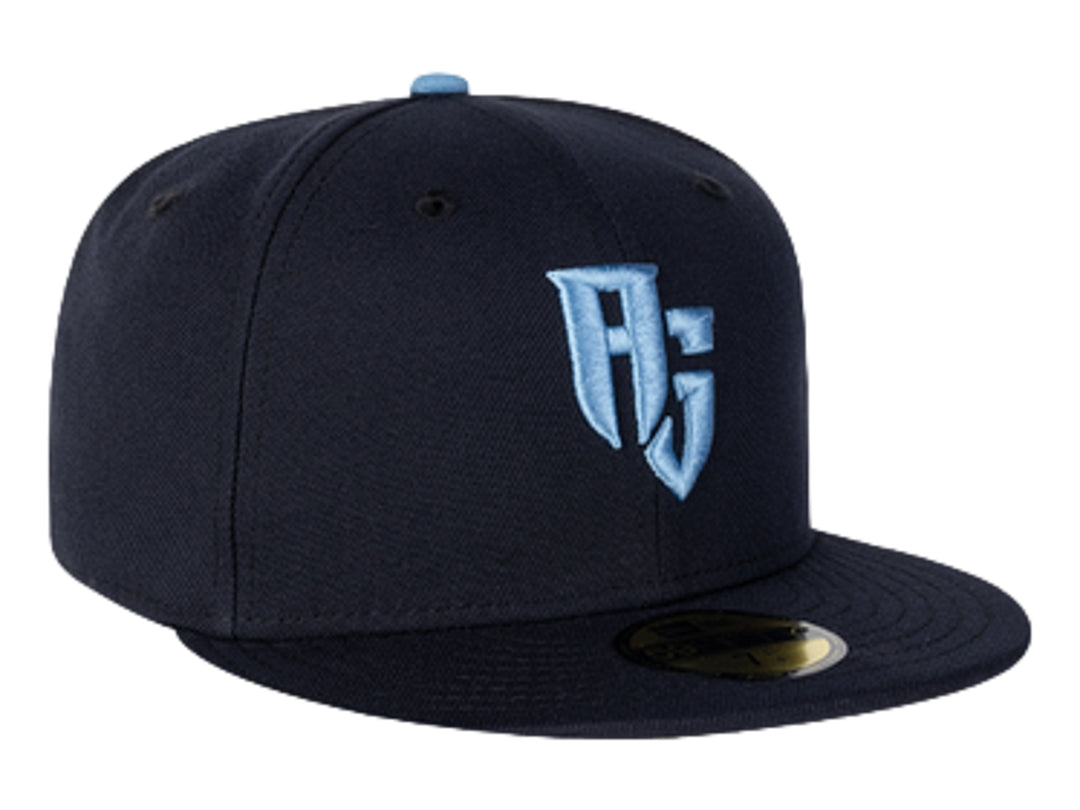 Gorra New Era Visera Plana Color Navy para Hombre