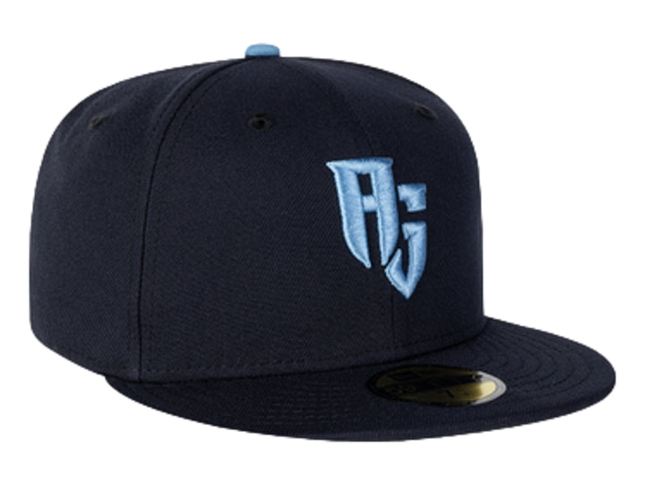 Gorra New Era Visera Plana Color Navy para Hombre