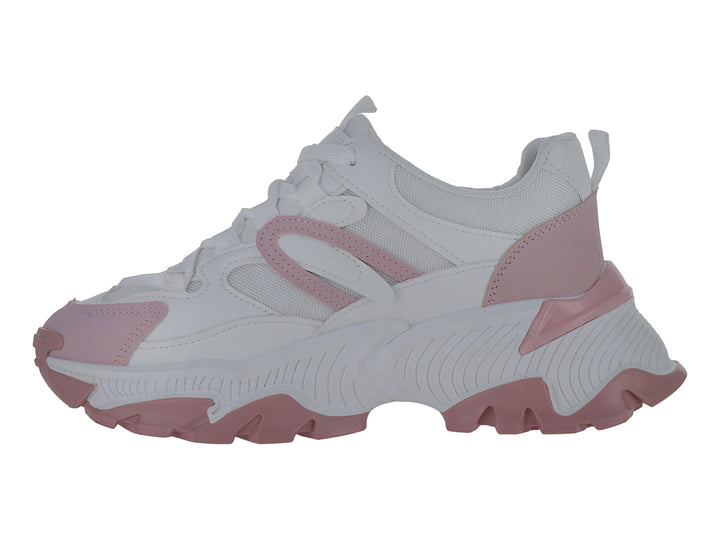 Tenis Via Urbana Blanco Rosa para Mujer