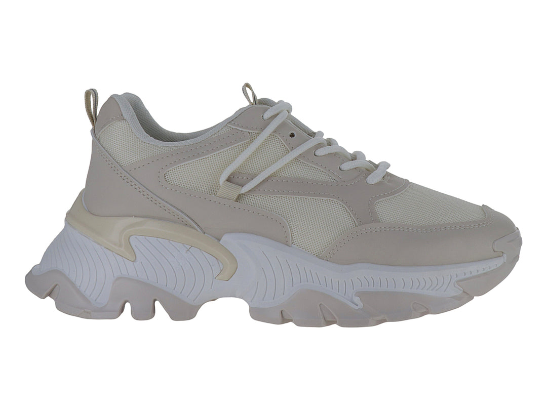 Tenis Via Urbana Beige para Mujer
