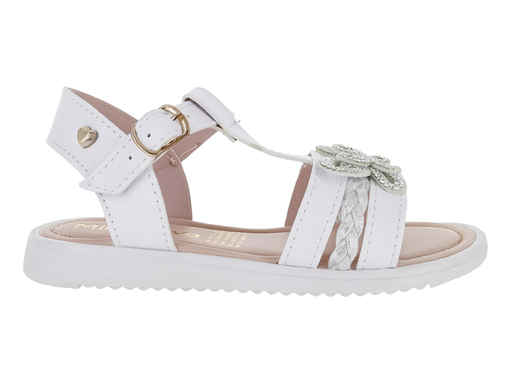 Sandalias Miroslava Blanco para Niña