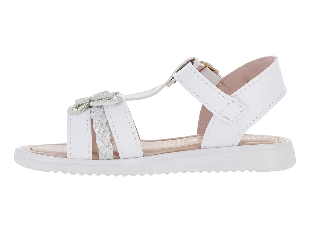 Sandalias Miroslava Blanco para Niña