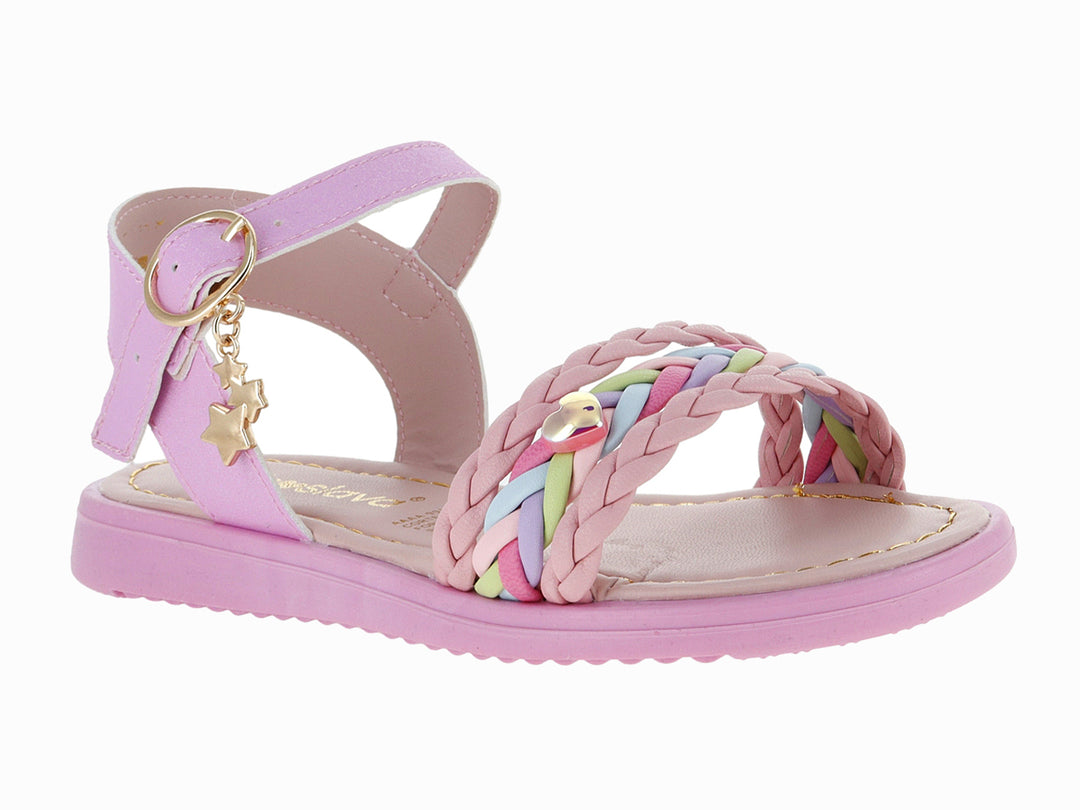 Sandalias Miroslava Rosa para Niña