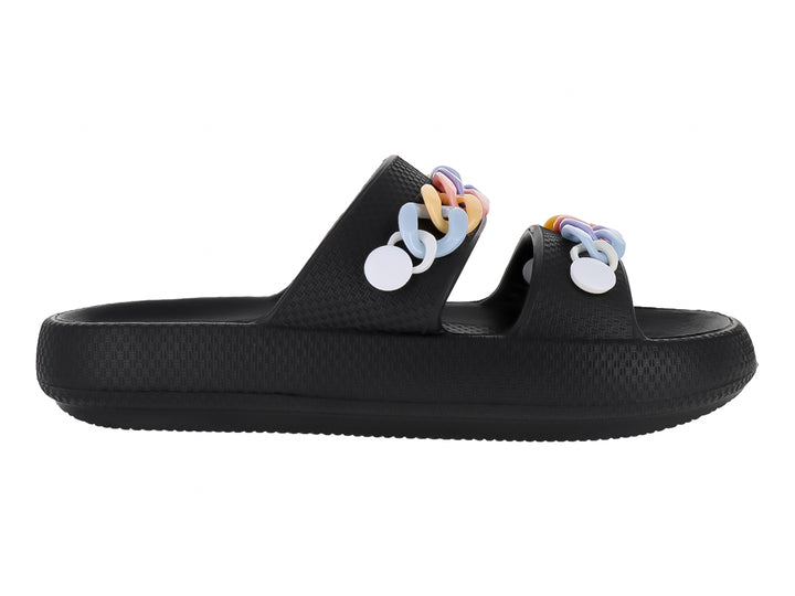 Sandalias EVA MODA Negro para Mujer