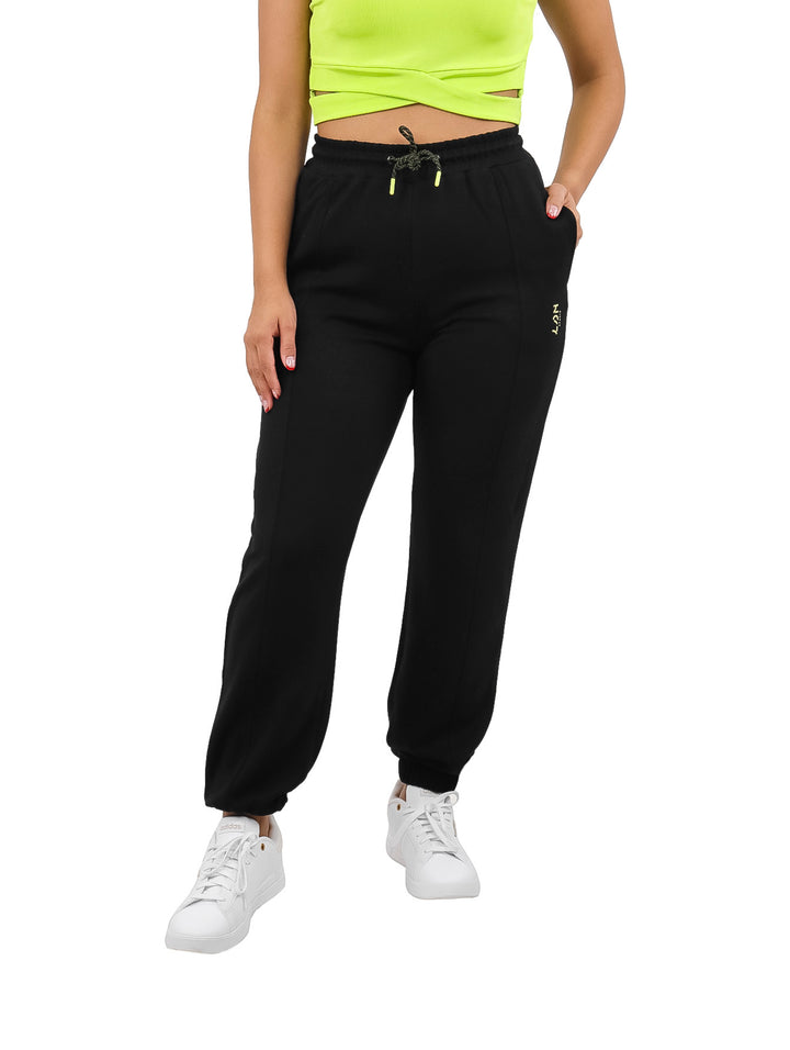Pantalones Jogger Losan Negro para Mujer