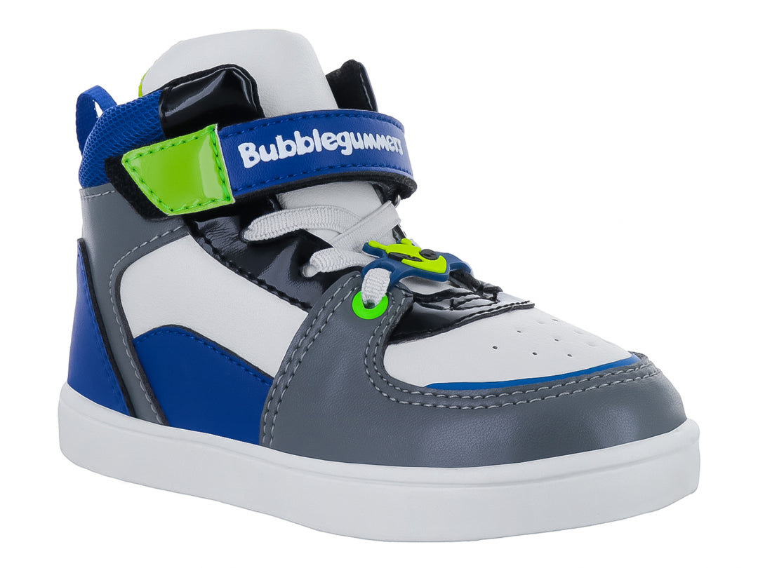Tenis Buble Gummers Tobago Blanco y Rey para Niño
