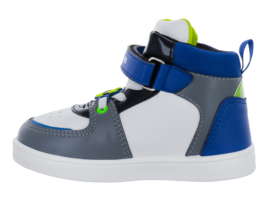 Tenis Buble Gummers Tobago Blanco y Rey para Niño
