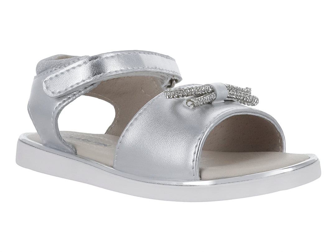 Sandalias Karsten Color Plata para Niña