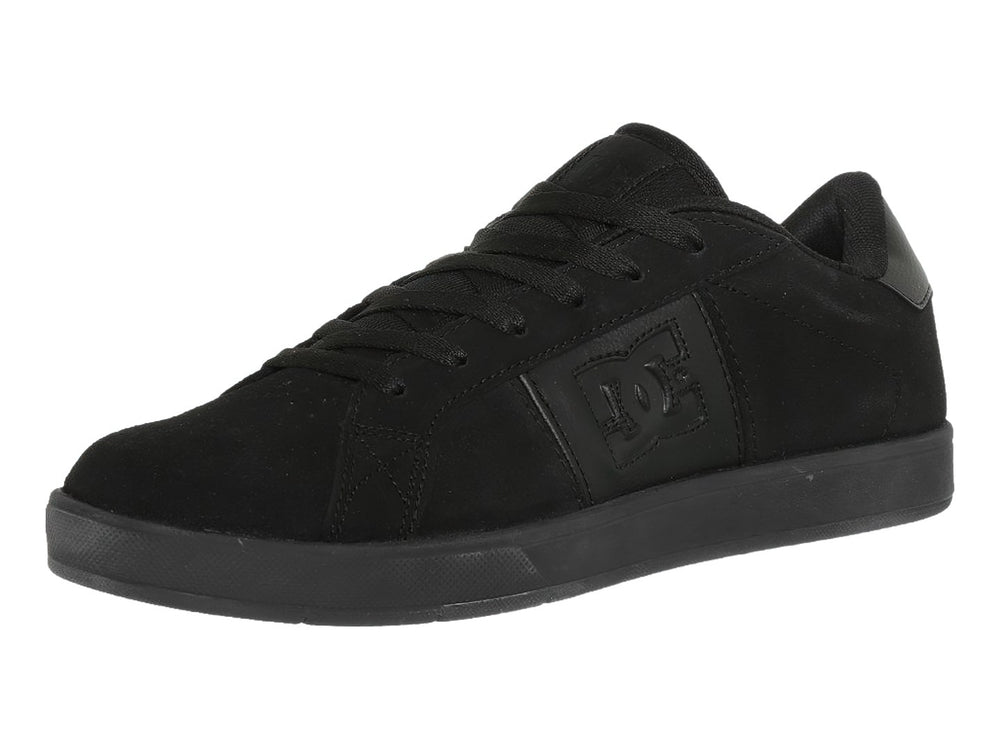Tenis DC Shoes modelo Adys en color negro sólido con suela plana y acabado mate.