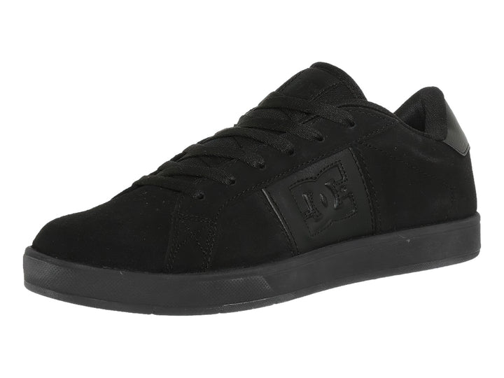 Tenis DC Shoes modelo Adys en color negro sólido con suela plana y acabado mate.